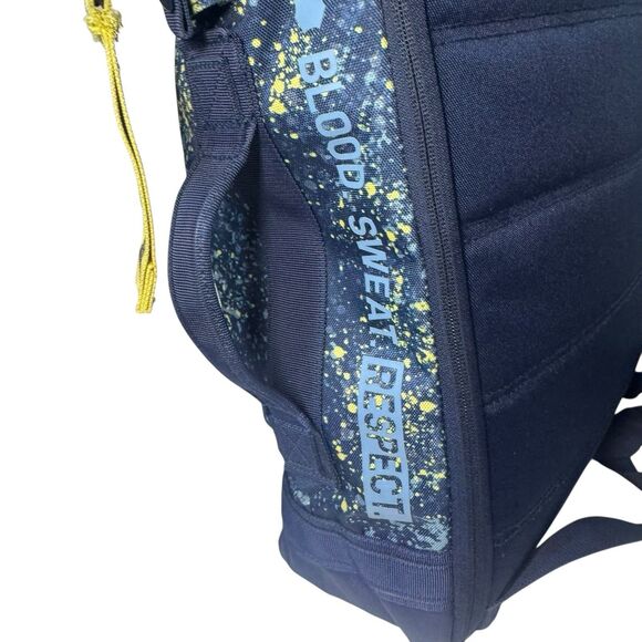 Under Armour Project Rock Box Duffle Backpack Blue Utility Bag Fast Shipping - Picture 14 of 16